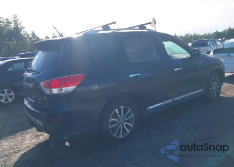 2014 Nissan Pathfinder Sl z USA, uszkodzony, nr VIN 5N1AR2MM7EC601927